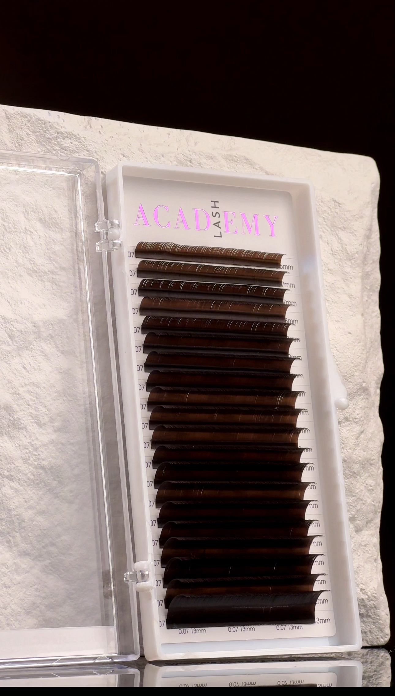 Rzęsy LASHACADEMY MIX Czekolada 6-13