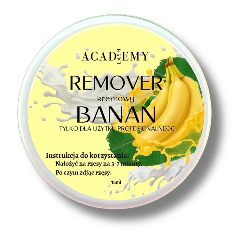 Kremowy remover BANAN